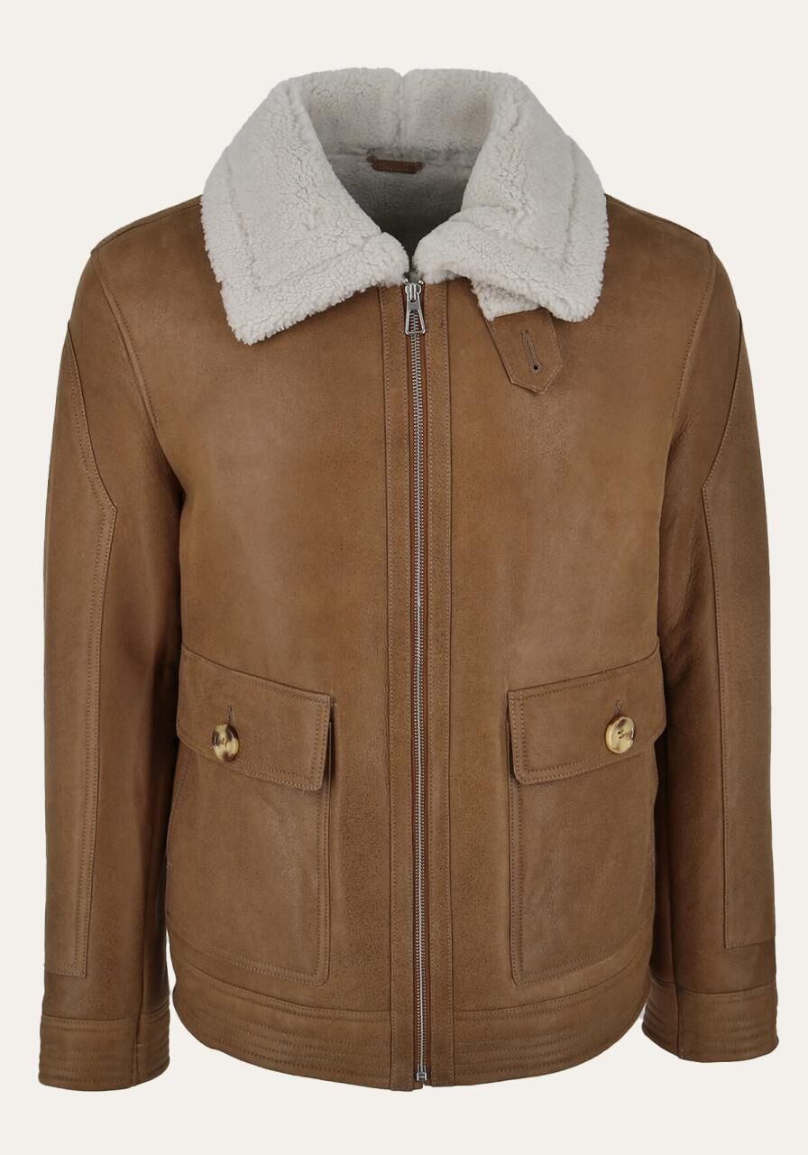 Lammfelljacke Georgina - Größe: XXS