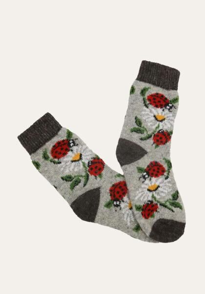 Merino Wollsocken Bayern Modell 4