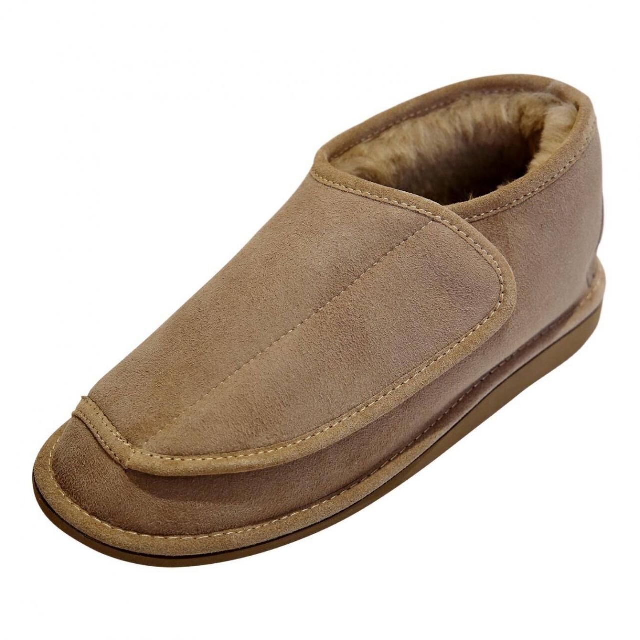 Lammfell Hausschuhe B-Ware Christel Beige Größe 42 -