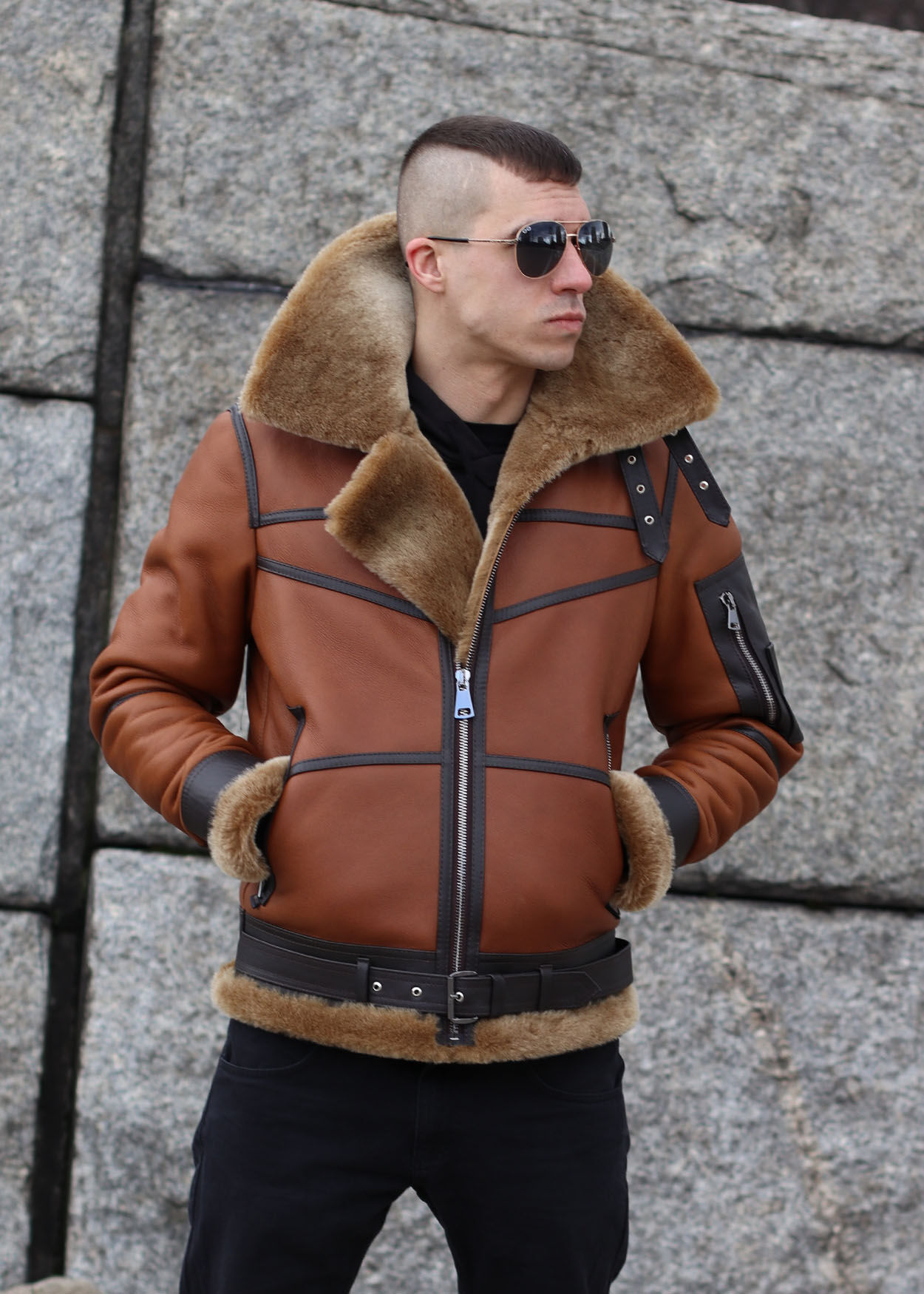 Lambskin Jacket - B16 Whisky