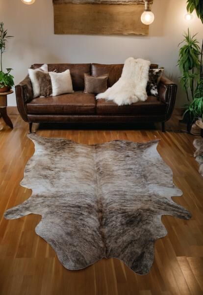 Kuhfell meliert Tricolor