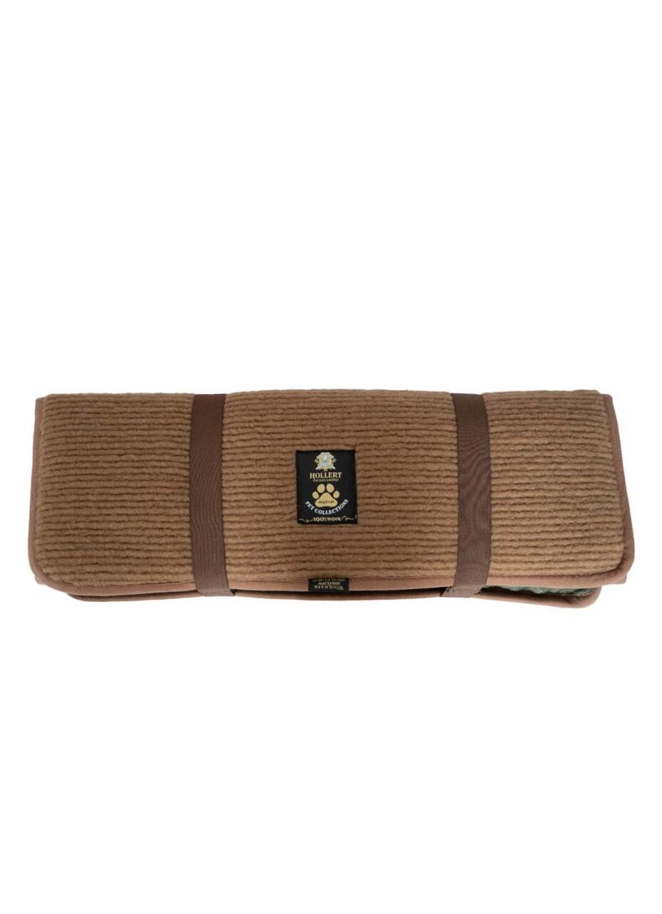 Hundebett Travel aus Merinowolle 60x80 cm - Farbe: Braun | Größe: 60x80