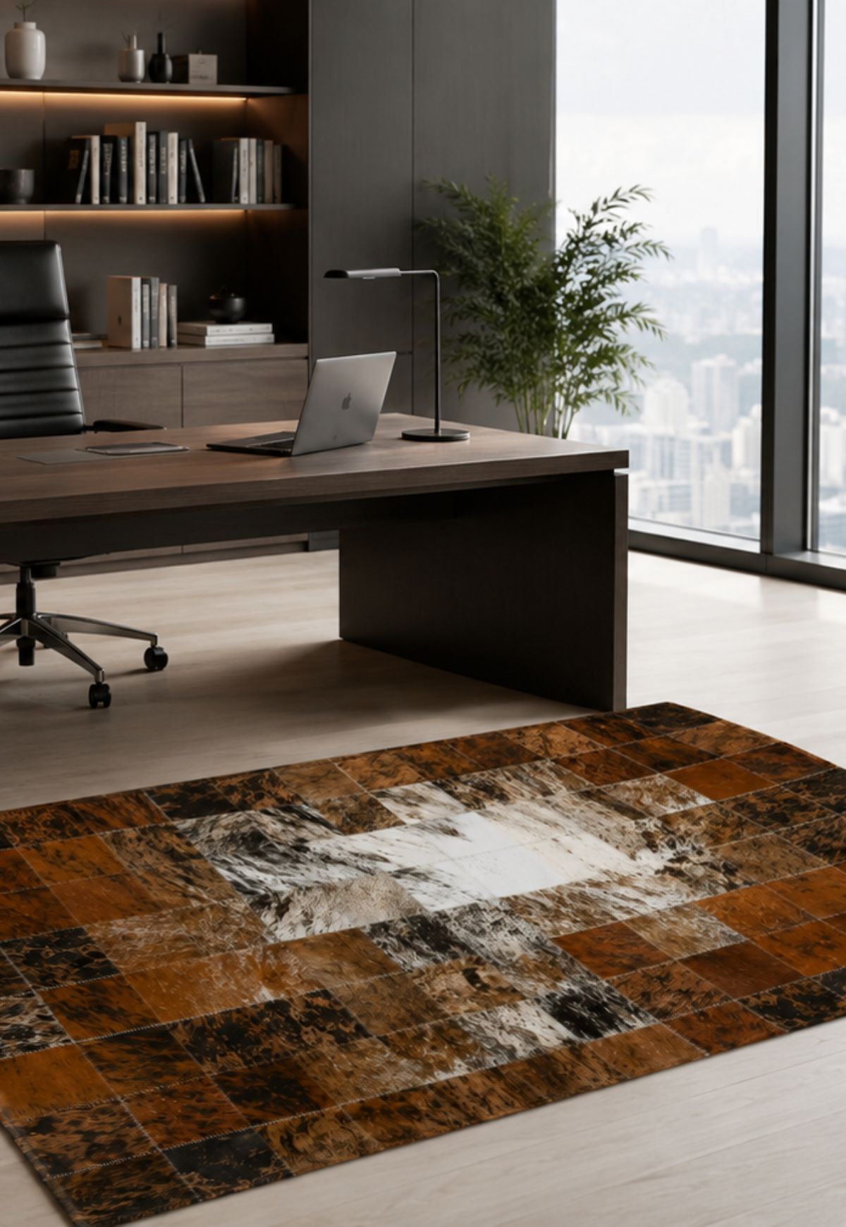 Kuhfell Teppich Modell 4