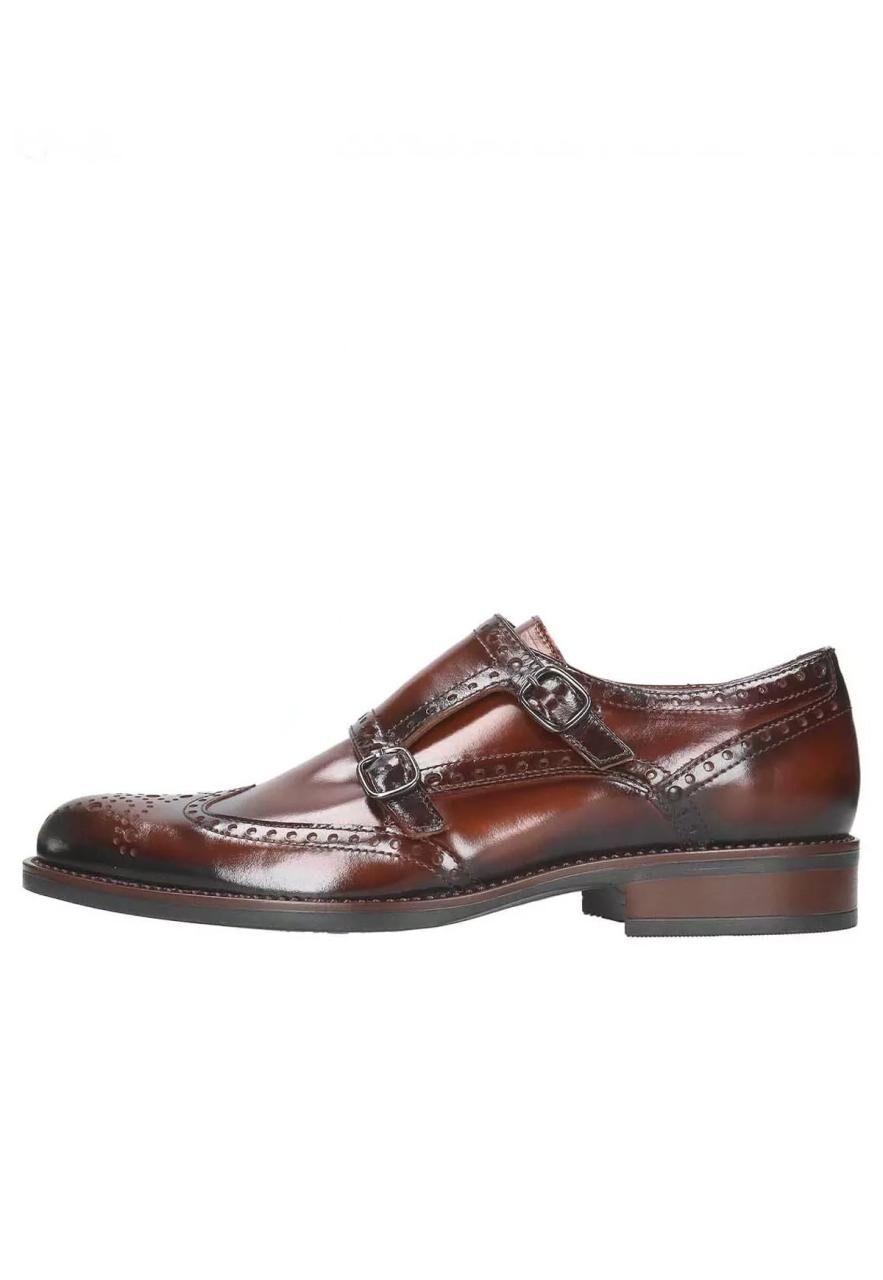 Lederschuhe Doppelmonk Jason Modell 8213 - Schuhgröße: EUR 43