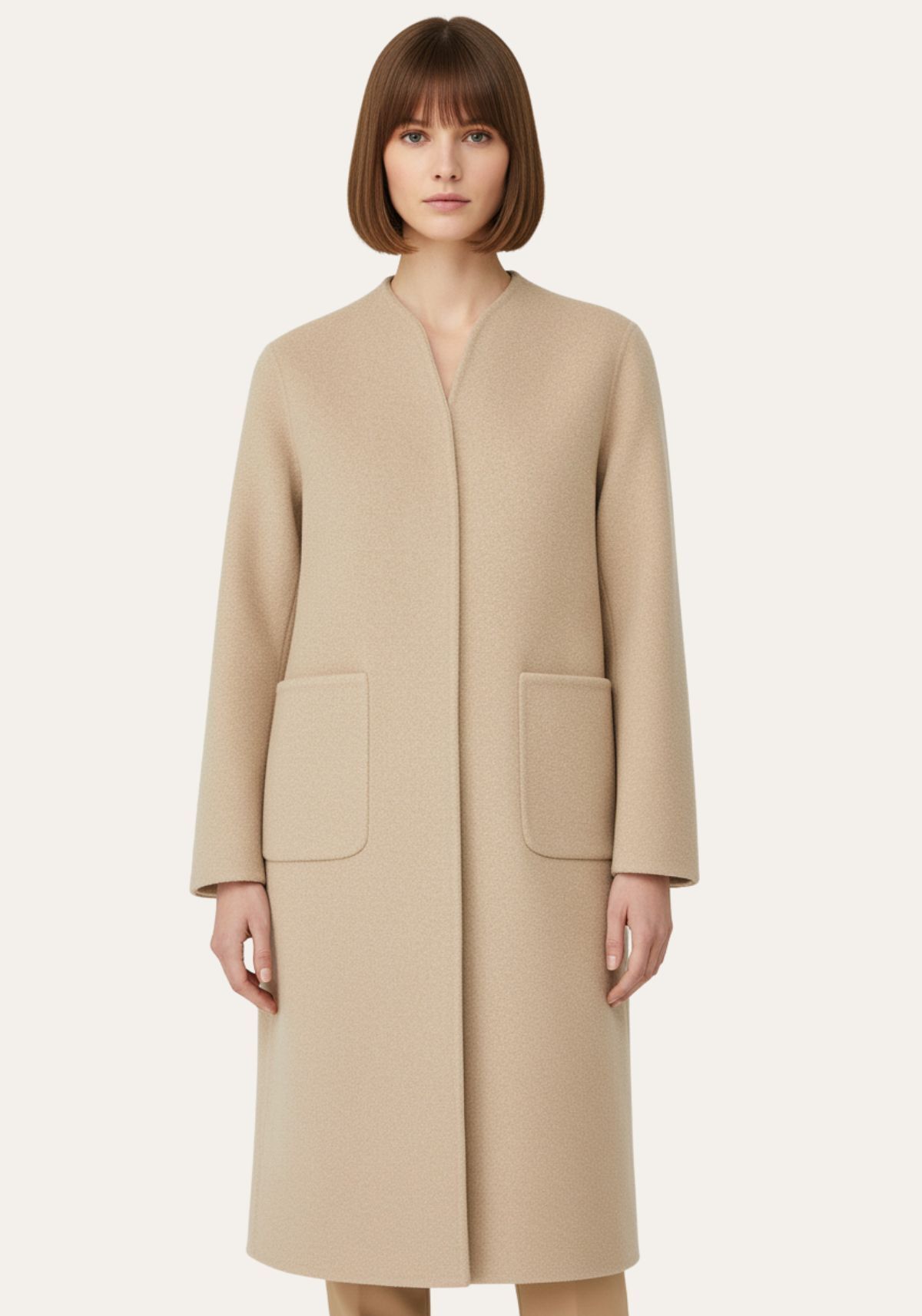 Wendemantel aus Kaschmir & Wolle Livia