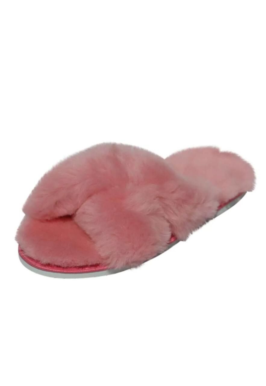 Lammfell - SANDALEN FLORIDA - Schuhgröße: EUR 37 | Farbe: Rosa