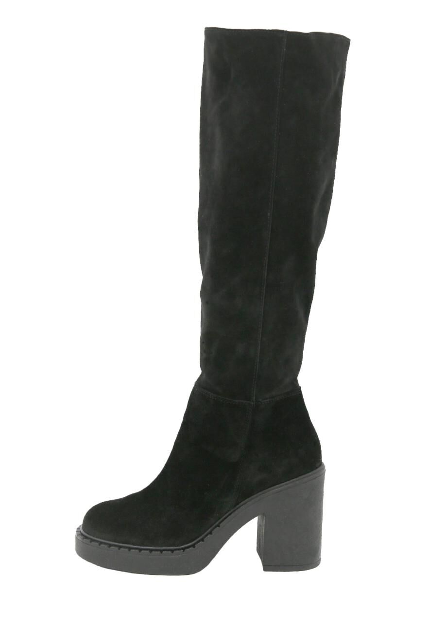 Lederstiefel Modell 26701 Schwarz - Schuhgröße: EUR 36