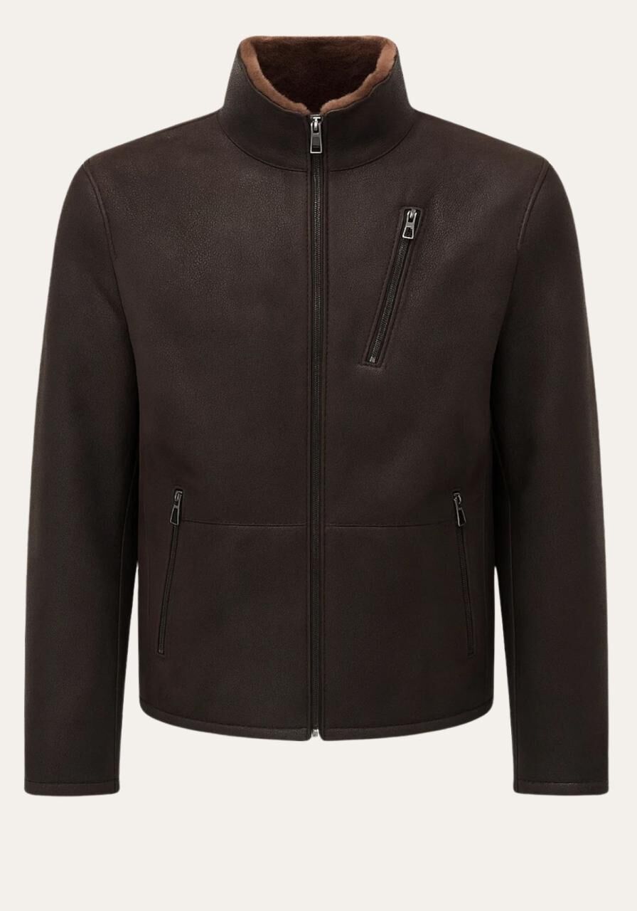Lorenzo – Puristische Raffinesse aus Feinstem Lammfell - Größe: 4XL