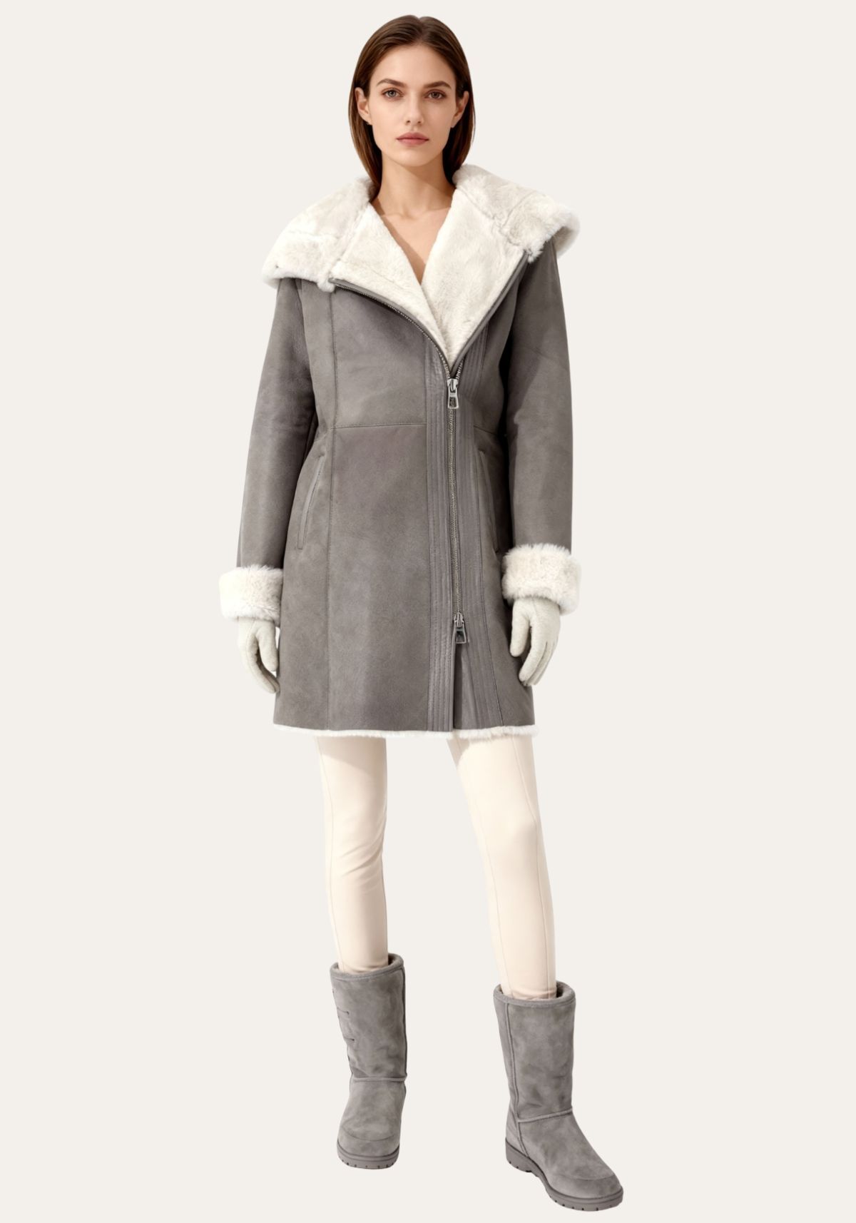 Lambskin Coat - KATE