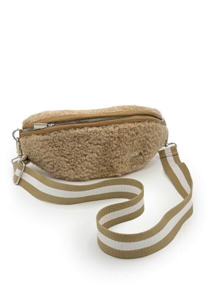 Gürteltasche Merino Lammfell