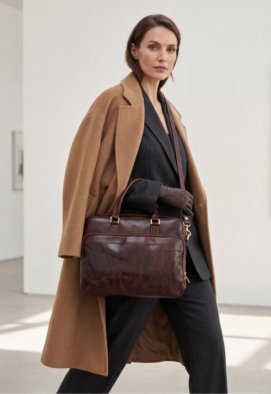 Aktentasche Laptoptasche Modell „Mantova“ – Exklusive Led... -