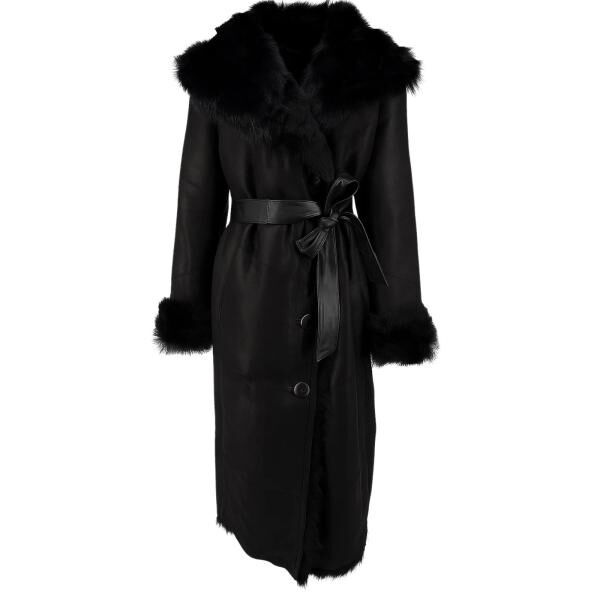 Mantel Serena - Edle Wärme in seidigen Toscana-Lammfell