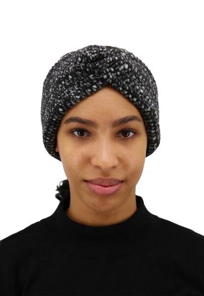 Merino Wool Cross Headband Laura