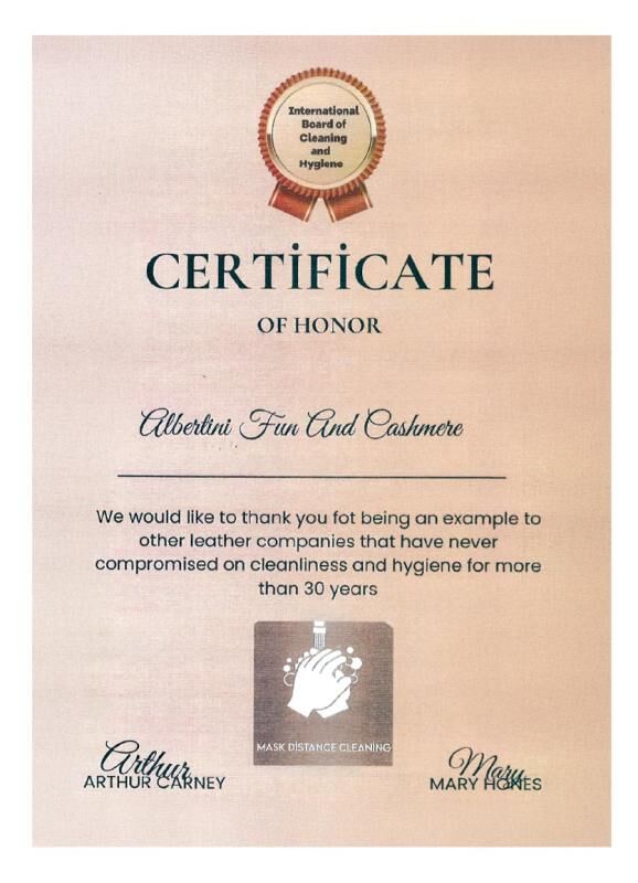 caschmere cerifikate