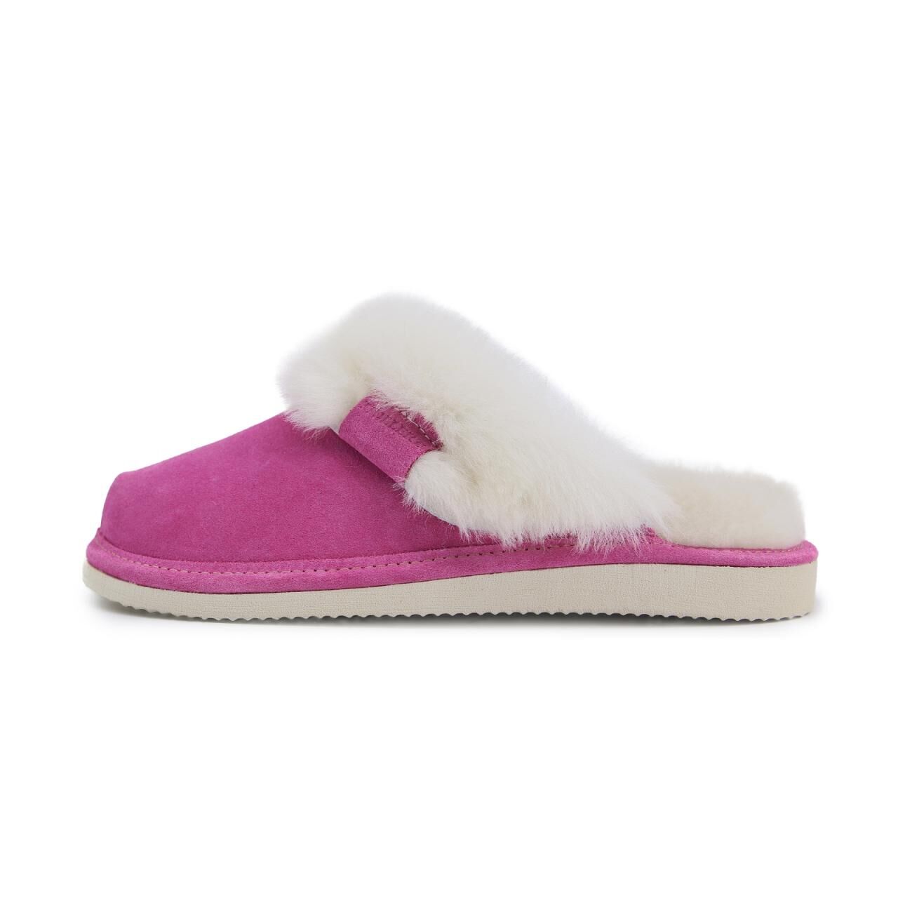 Lammfell Hausschuhe - MALIBU - Schuhgröße: EUR 37 | Farbe: Pink