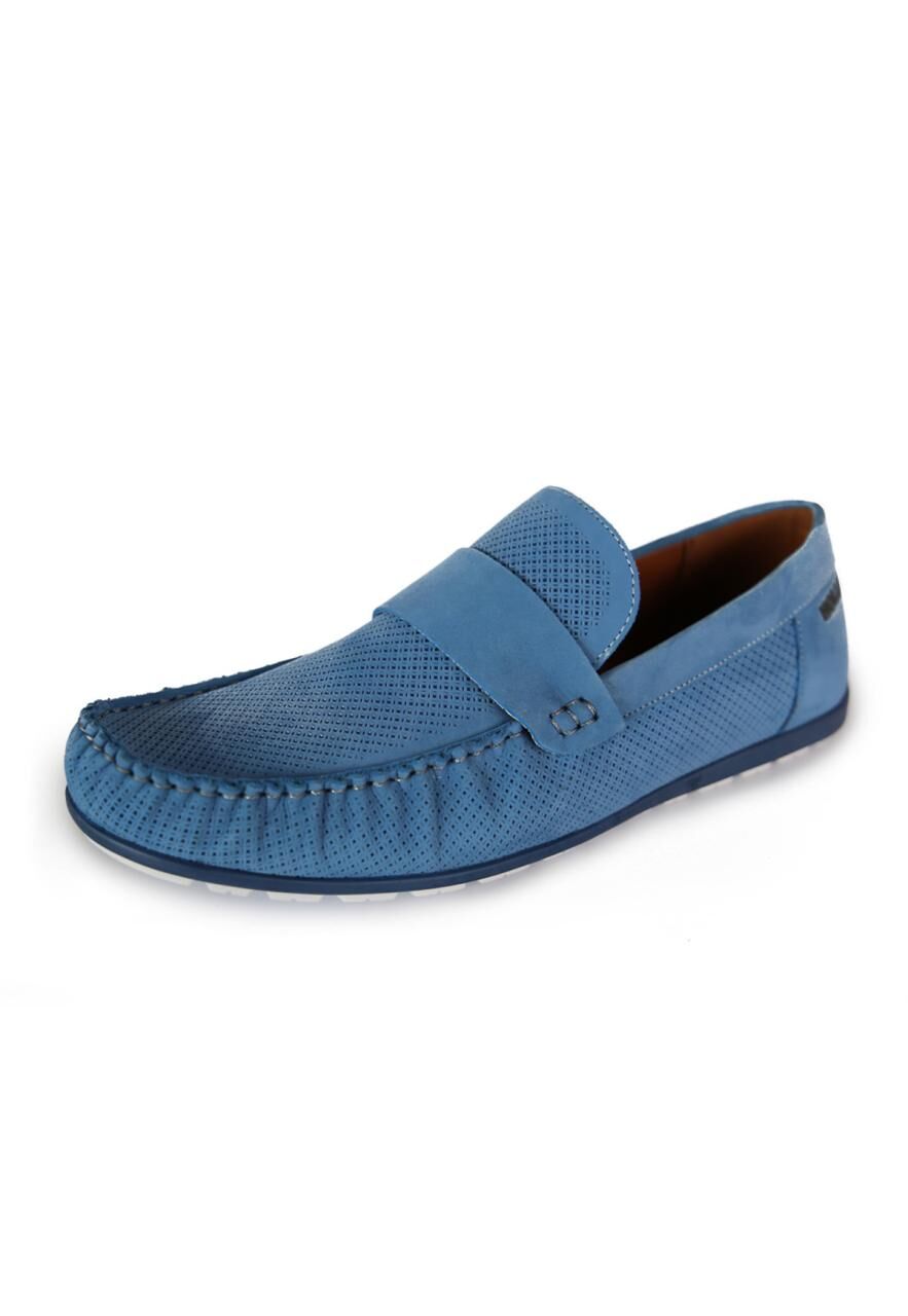 Mokassin GATSBY Modell 770 - Schuhgröße: EUR 43 | Farbe: Blau