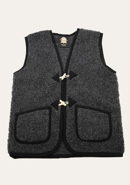 Wool Vest - COLORADO BLACK
