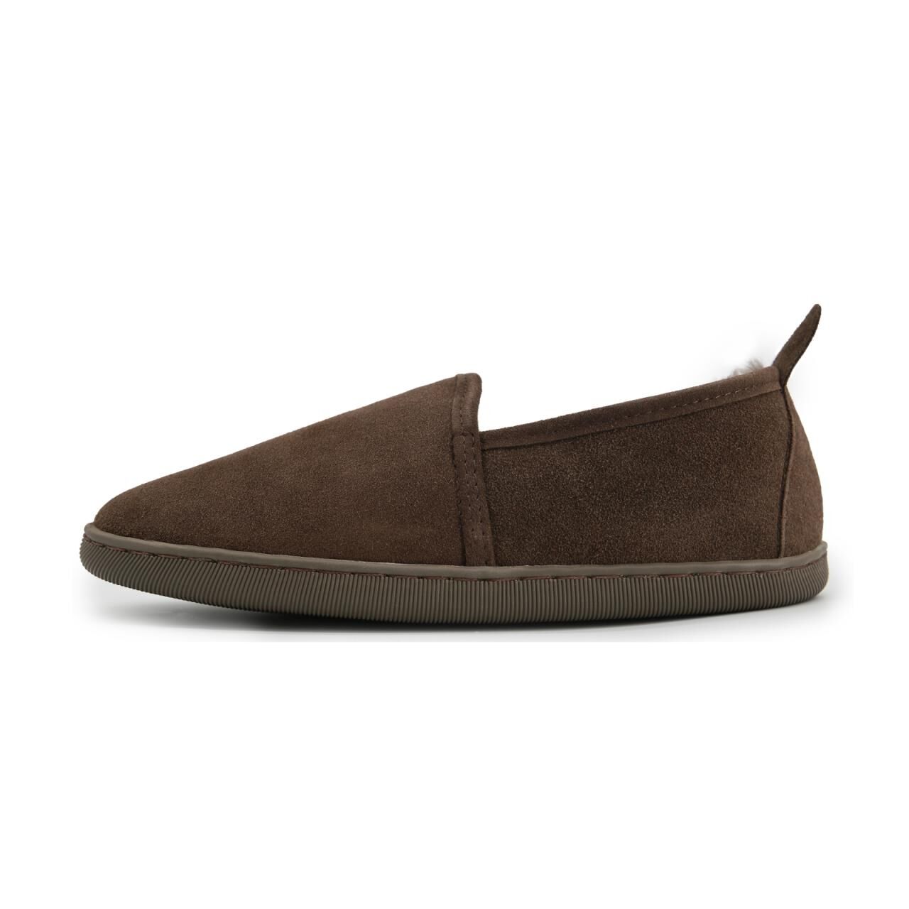 Lammfell Hausschuhe - HUBERT - Schuhgröße: EUR 41 | Farbe: Braun