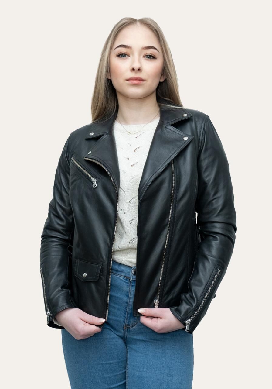 Lederjacke - LEYLA - Größe: XXL