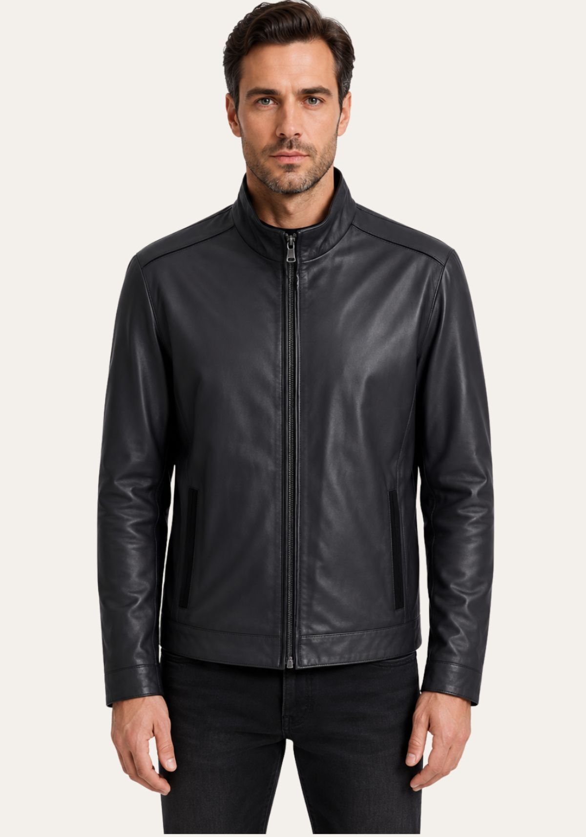 Leather Jacket - MIKE
