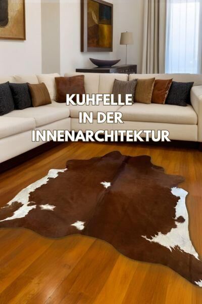 Kuhfelle-in-der-Innenarchitektur