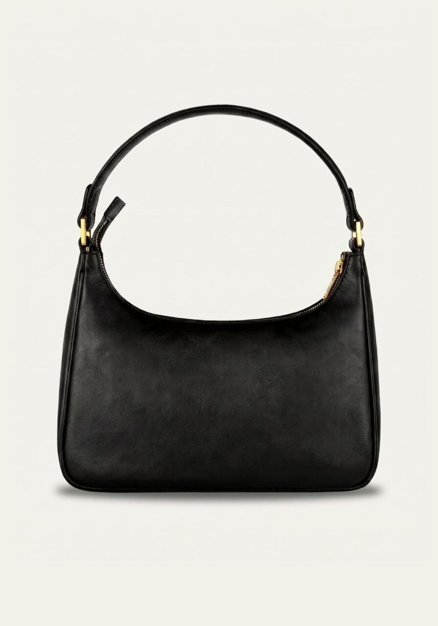 Zeitlose Hobo Lederhandtasche für Damen – Solmira -