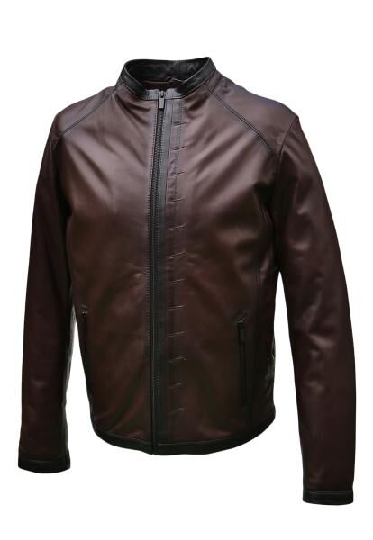Leather Jacket - ALDO BROWN