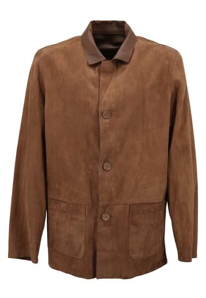 Leather Jacket - KABAN BROWN