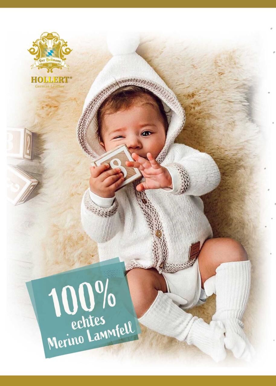 Baby Lammfell waschbar ökologische Gerbung Größe: 80-90 cm -