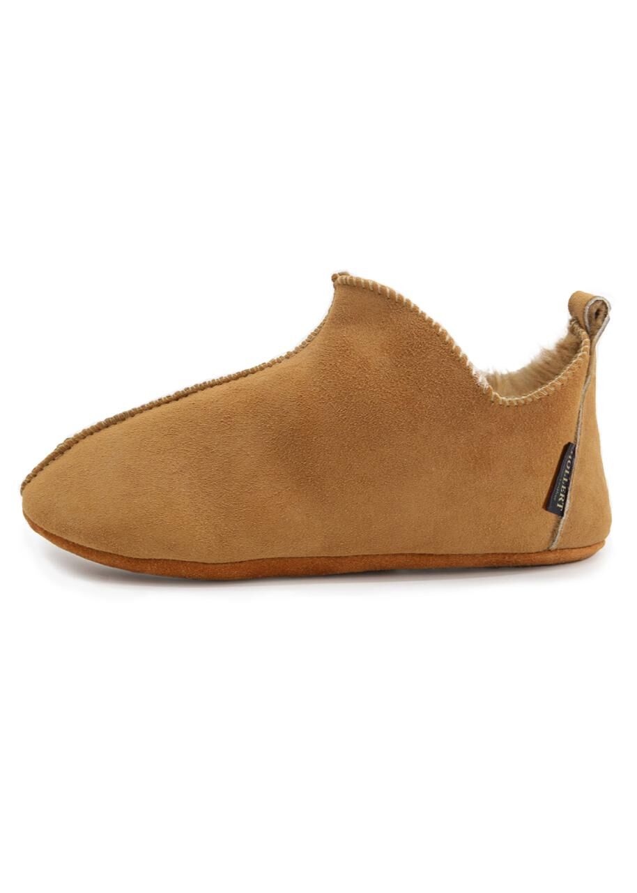 Lammfell Mokassins B-Ware Bali Cognac - Schuhgröße: EUR 46
