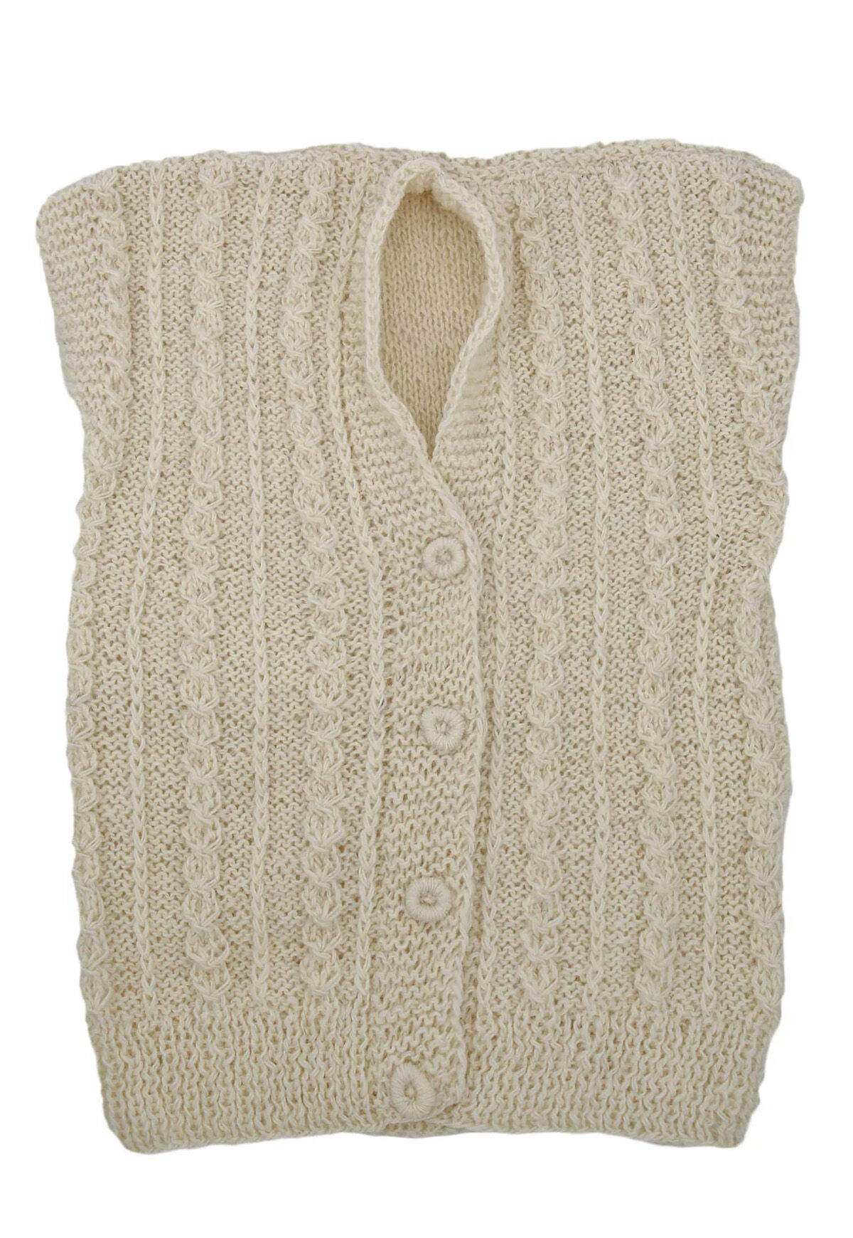 Strickweste aus Schafwolle Jona