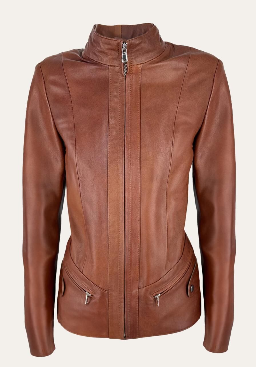 Lederjacke - NADIA REHBRAUN - Größe: XXL