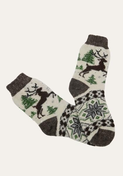 Merino Wollsocken Bayern Modell 6