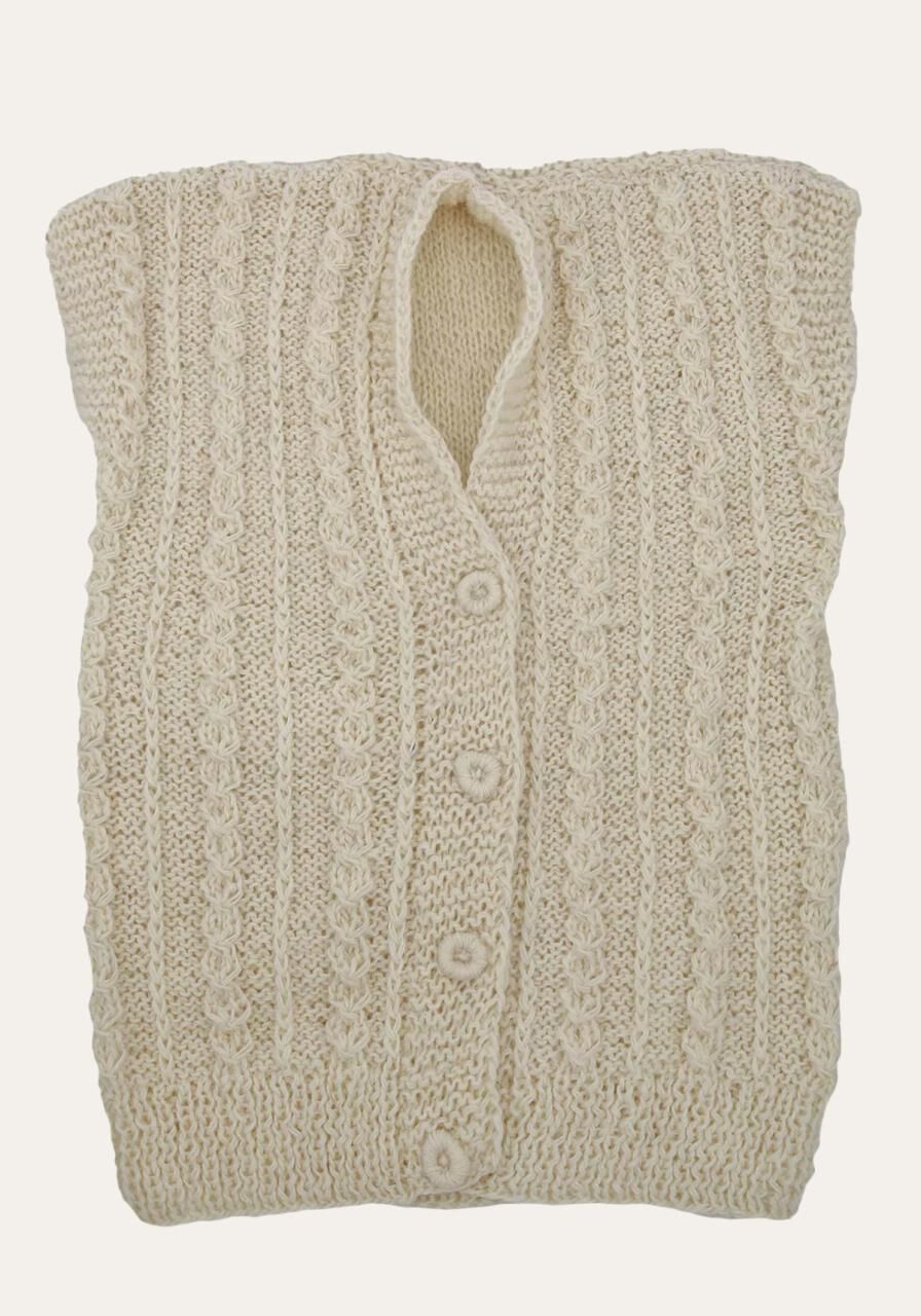 Strickweste aus Schafwolle Jona -