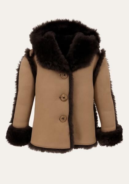 Lammfelljacke Schneeflöckchen - natürliche Wärme