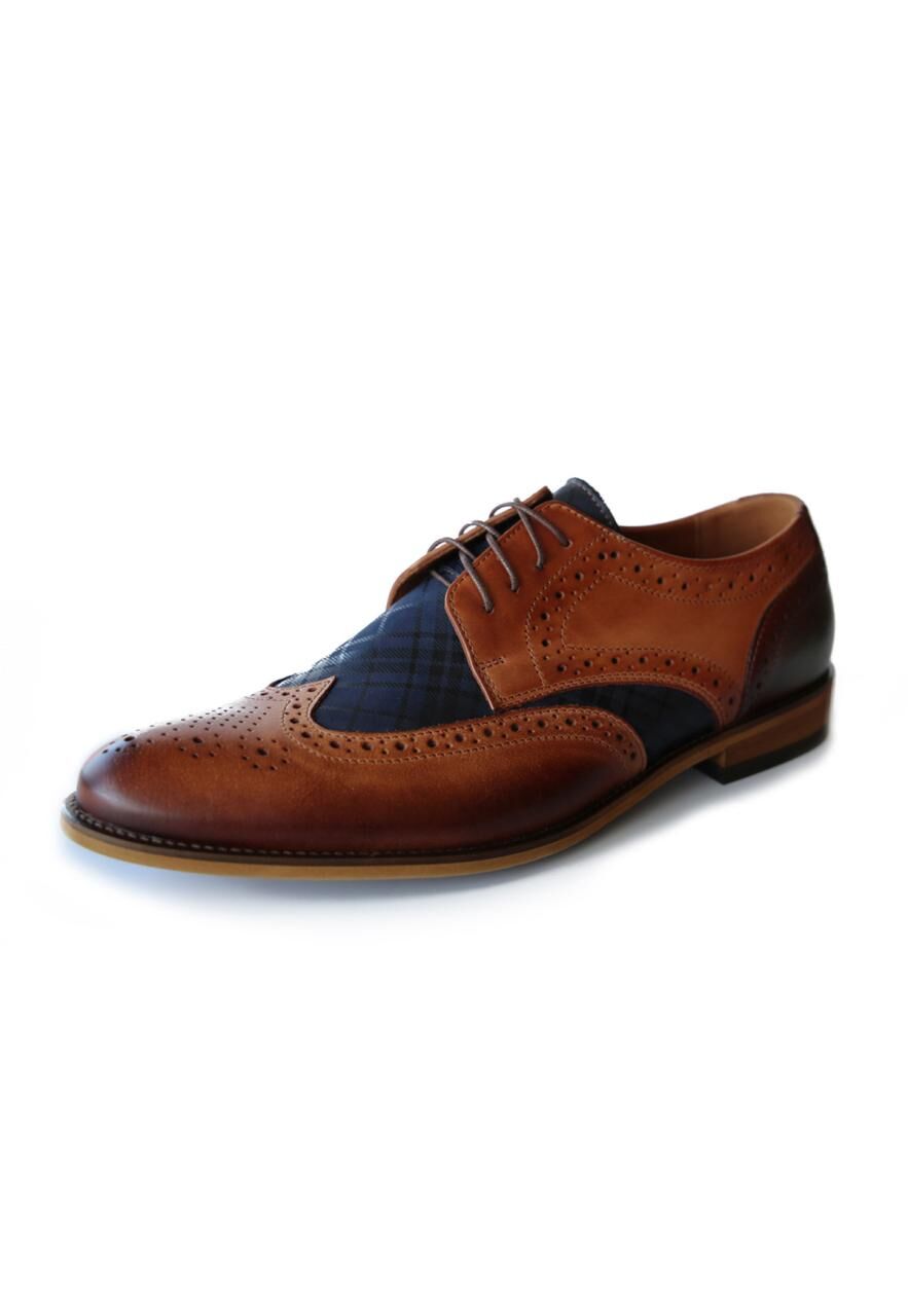 Lederschuhe GAMBINO Modell 507 - Schuhgröße: EUR 45 | Farbe: Blau
