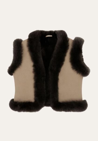 Kinder Lammfellweste Muckelchen