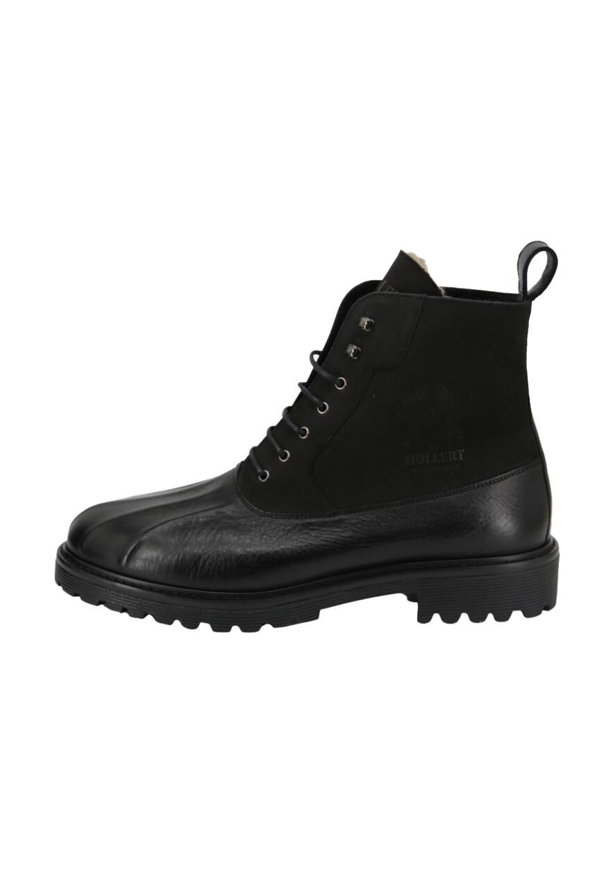 Lammfell Straßenschuhe Modell X100 Schwarz - Schuhgröße: EUR 41