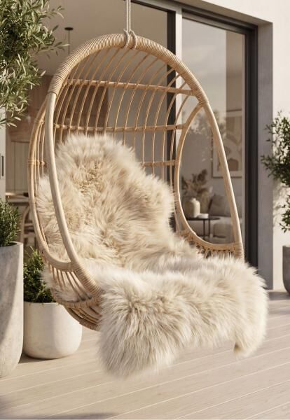 Lammfell Premium Neuseeland Beige