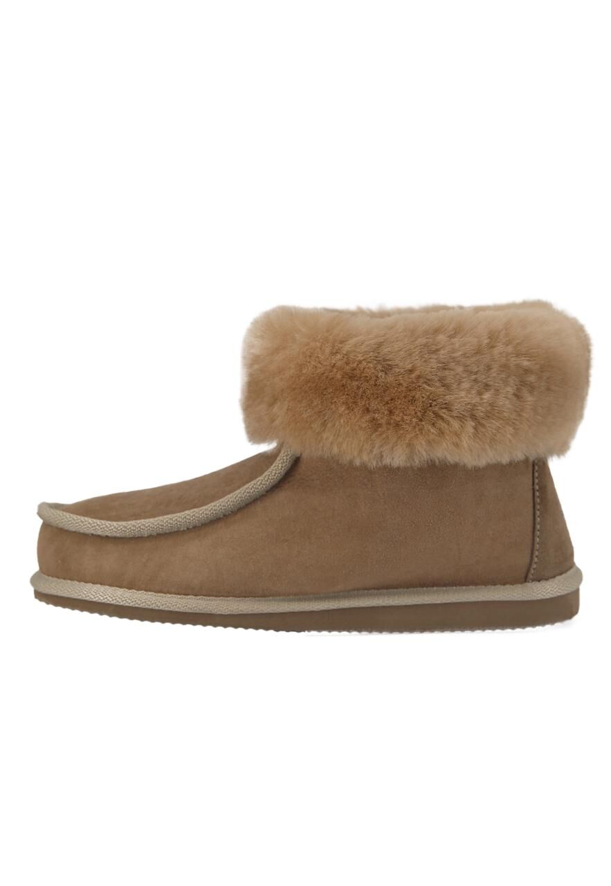 Lammfell Hausschuhe - ADAM - Schuhgröße: EUR 45 | Farbe: Beige