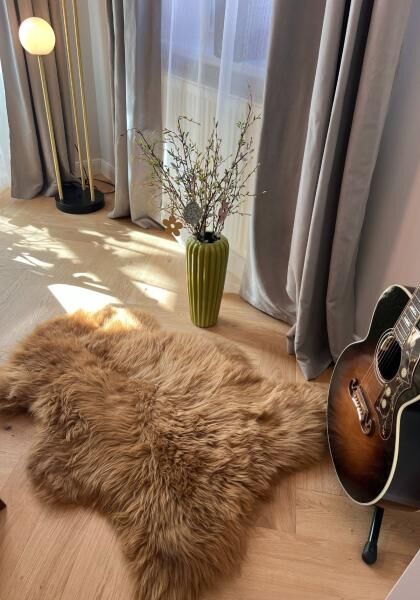 Lammfell Merino Cappuccino