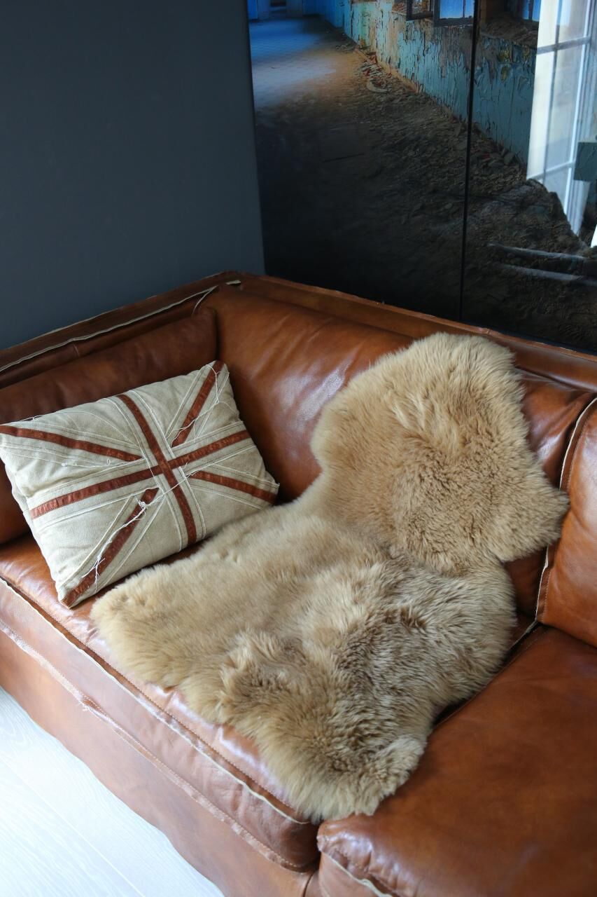 Lammfell Cappuccino 100-110 cm -