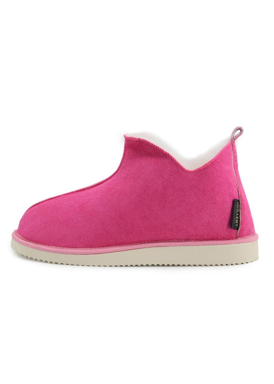 Lammfell Hausschuhe - CINDERELLA - Schuhgröße: EUR 41 | Farbe: Pink