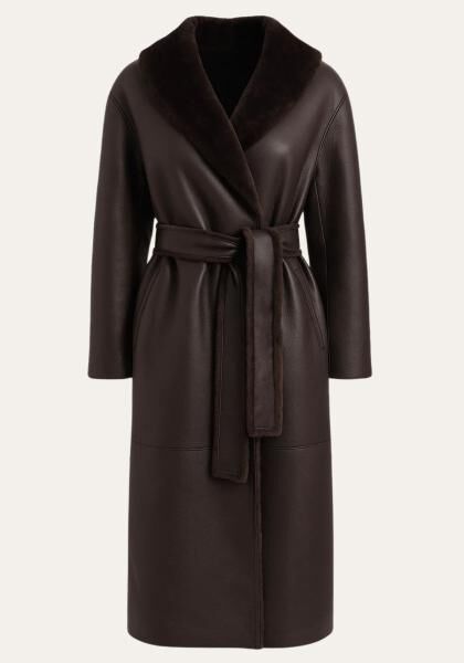 Wendemantel Terra - Vollendung in Shearling Lammfell