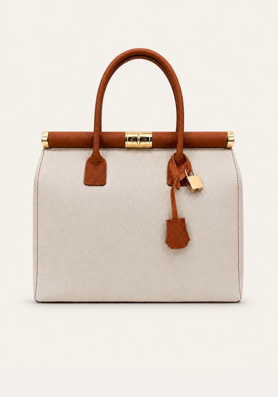 Luxus Leder-Handtasche Damen – Business Bag & Schultertas... -