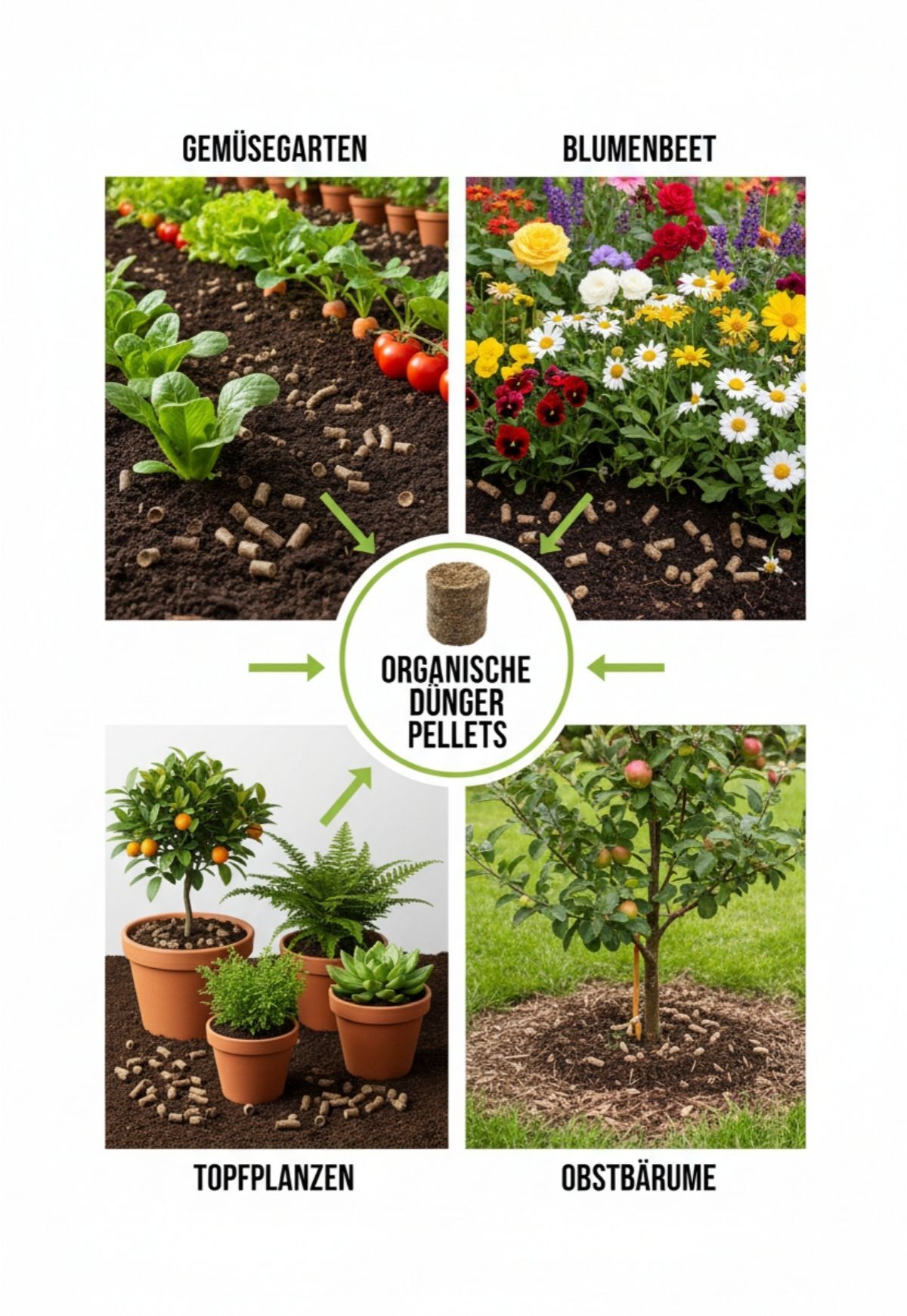 FloraPell Bio-Schafwollpellets Sack kologischer Langzeitdnger 1 kg | Der  Fellmann - Naturfellprodukte