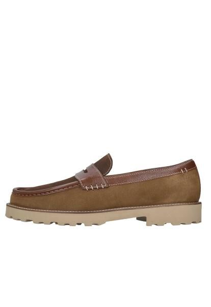 Loafers aus Leder Curtis Modell A613 Braun