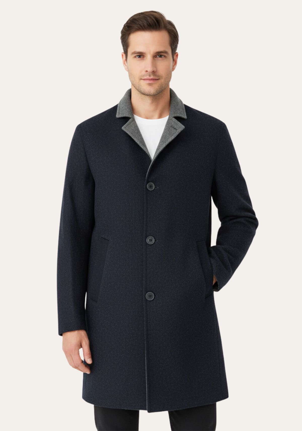 Mantel aus Kaschmir & Wolle Federico