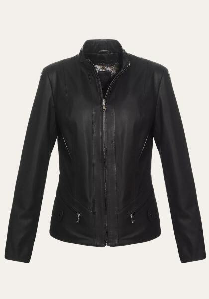 Leather jacket - NADIA BLACK