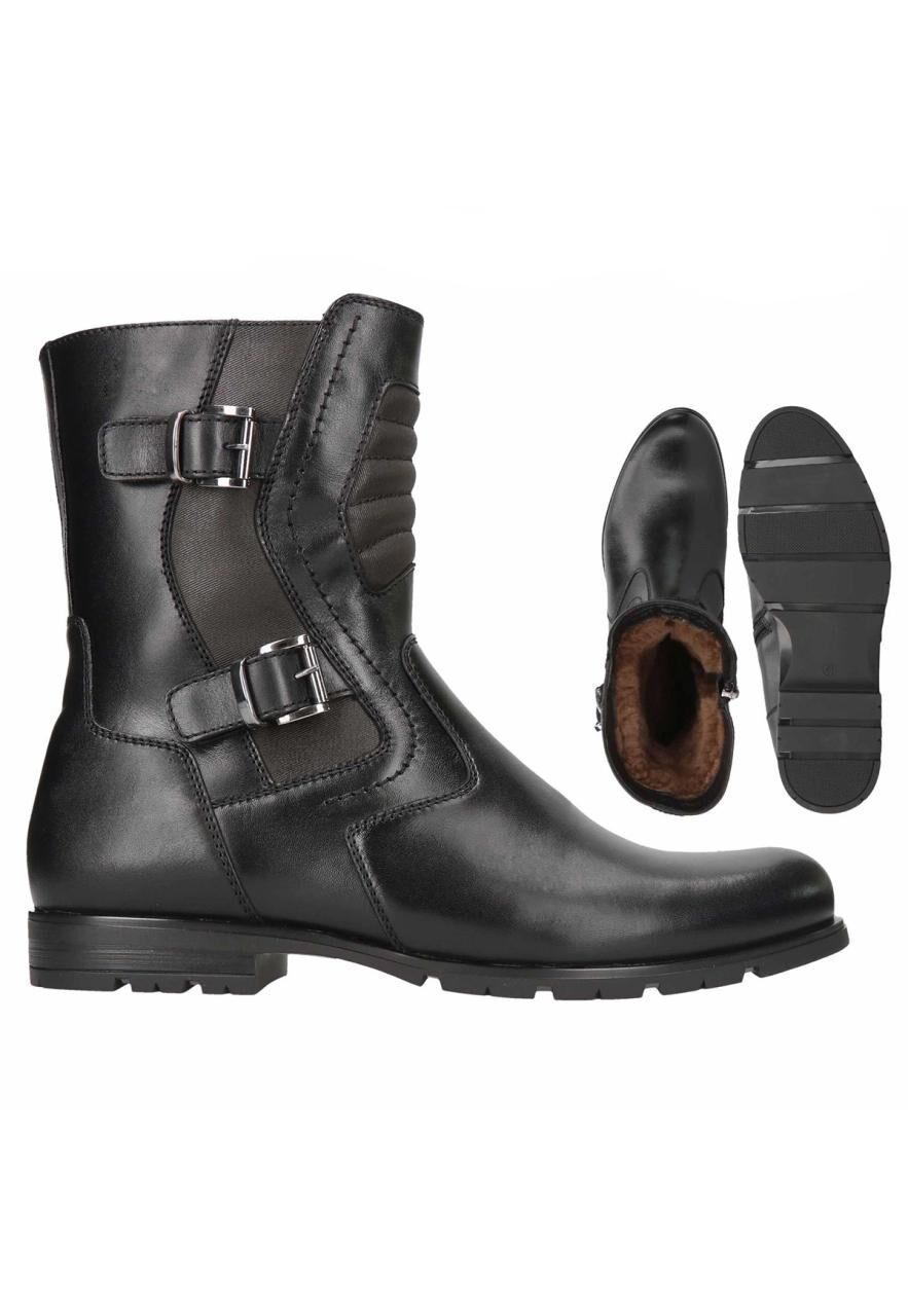 Lammfell Winterstiefel Modell X232 - Schuhgröße: EUR 43